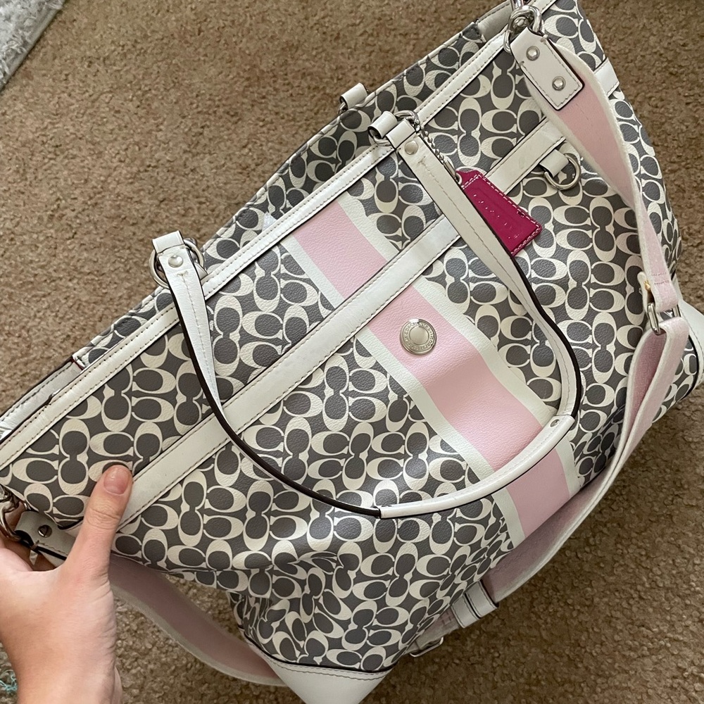 Coach diaper bag